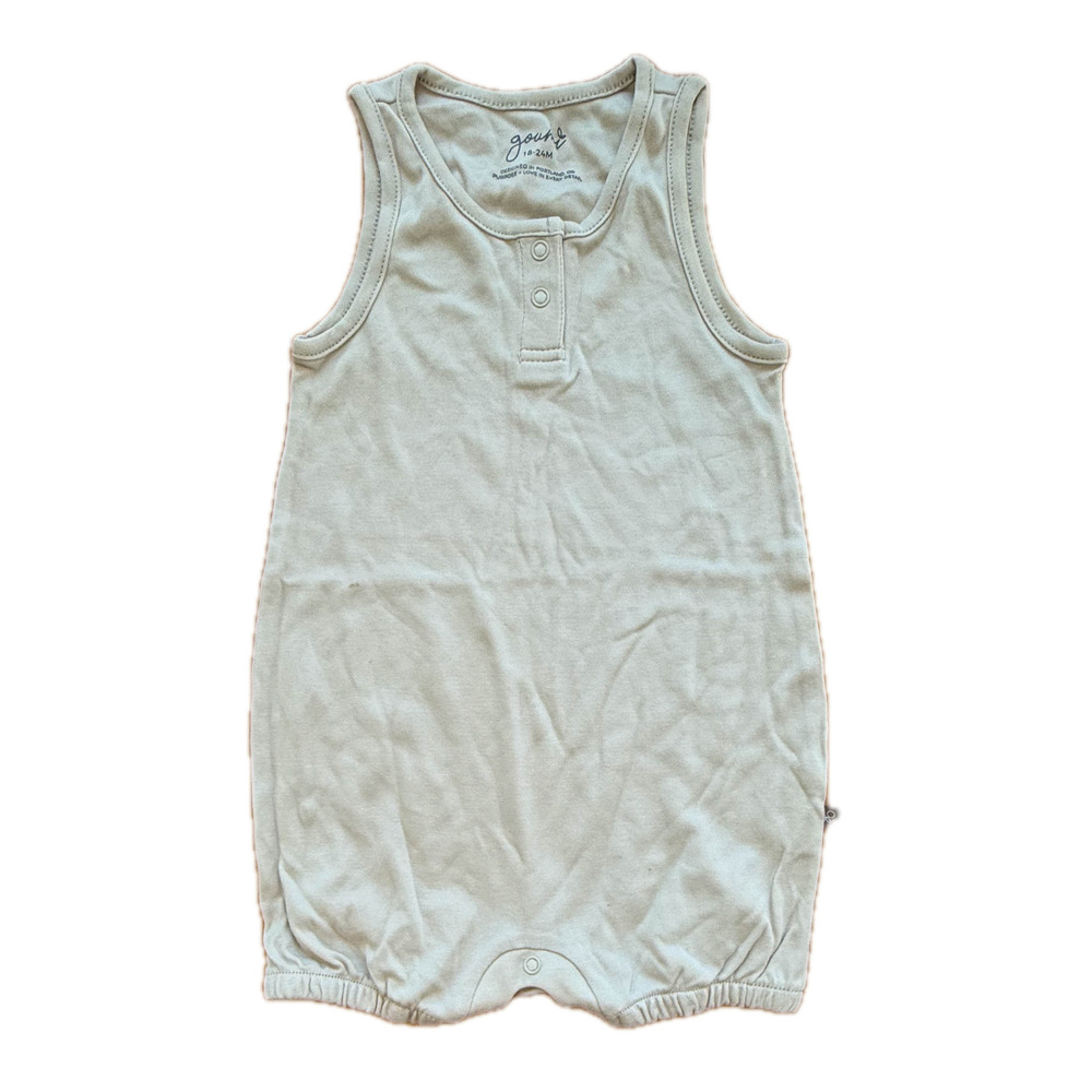 Goumi Unisex Ivory Romper size: 18-24 Months